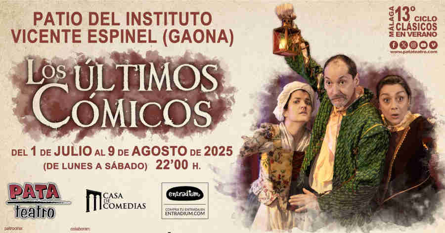ciclo clásicos en verano málaga 2025 compañia Pata teatro