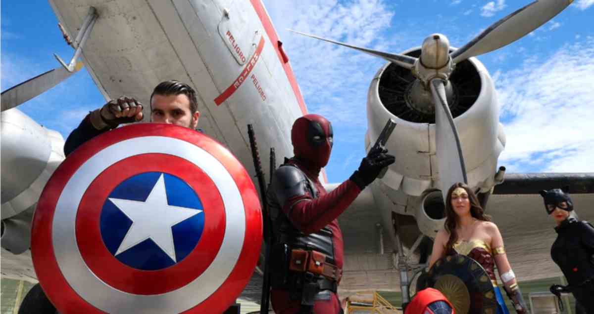 SUPERHEROES AEROMUSEO MALAGA