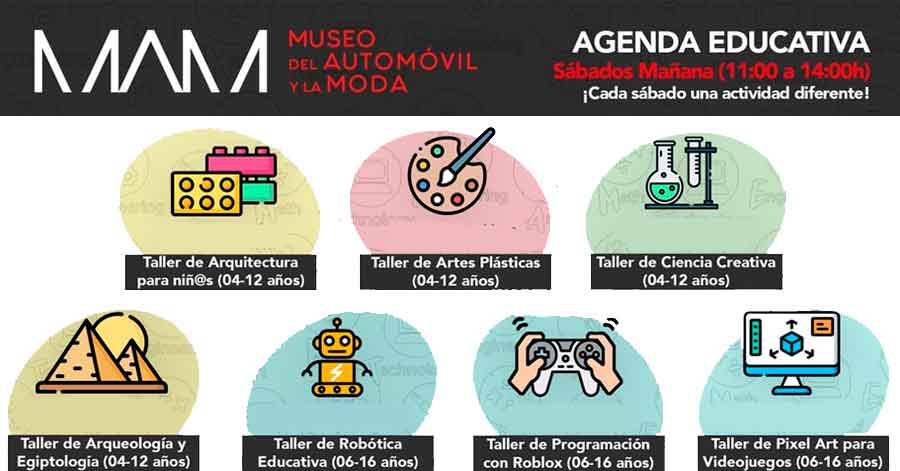 talleres-infantiles-museo-automovil-moda-malaga talleres-infantiles-museo-automovil-moda-malaga