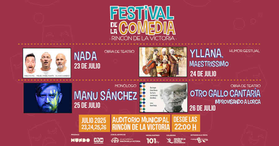 FESTIVAL COMEDIA RINCON DE LA VICTORIA 2025