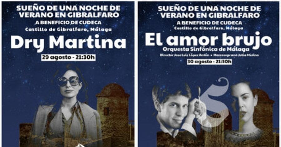 Programa Festival Noches de verano Málaga 2024