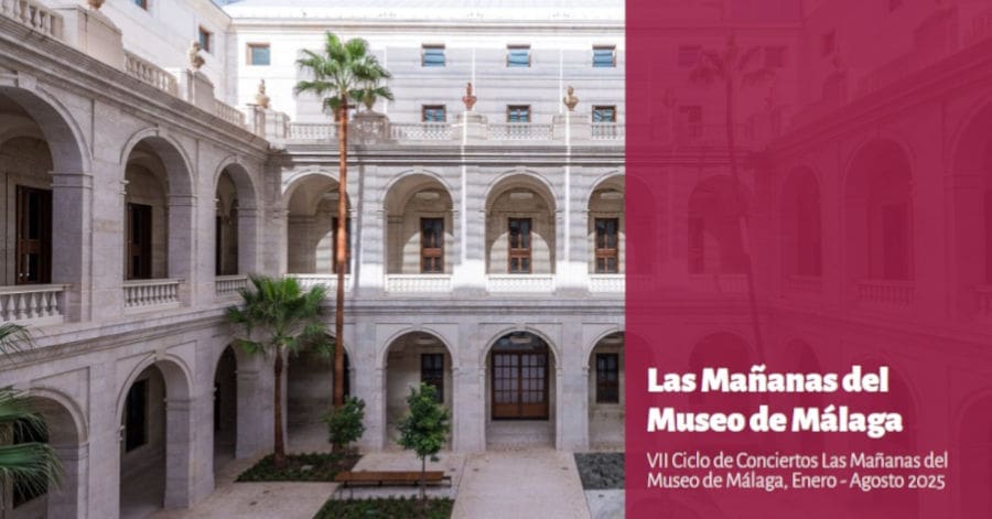 Conciertos de cámara en el Museo de Málaga organizados por la Orquesta Filarmónica
