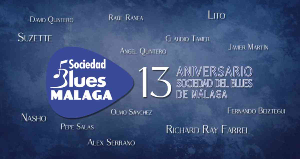 13 aniversario sociedad blues malaga