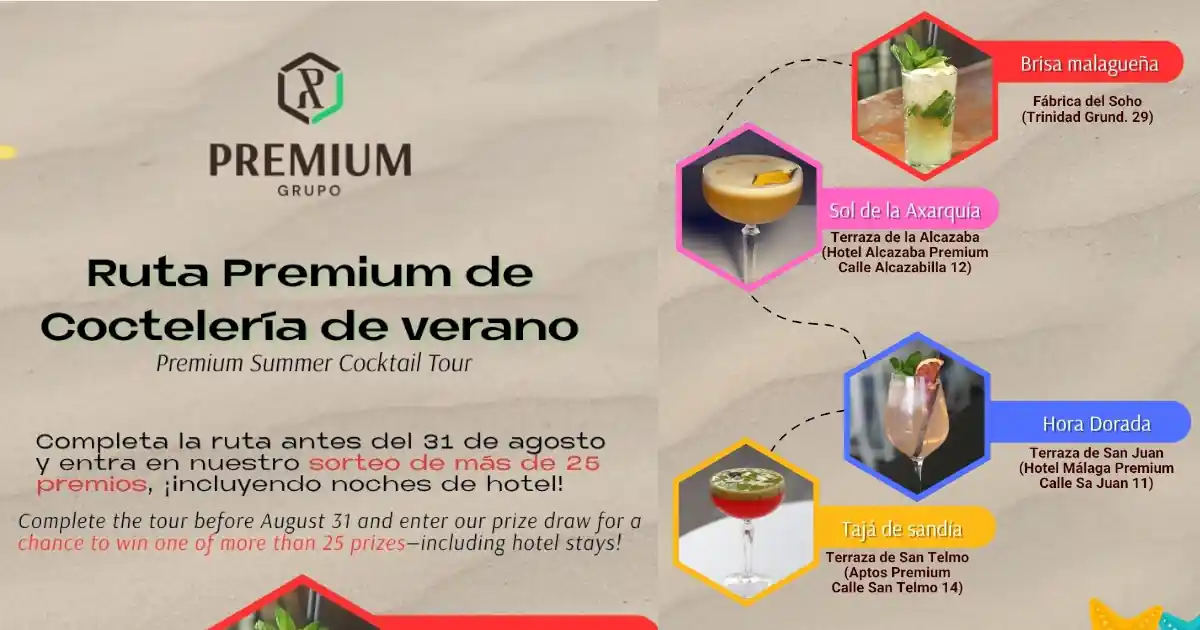 RUTA PREMIUM COCTELERIA DE VERANO