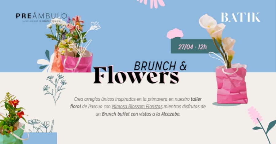 brunch flower restaurante batik malaga abril 25