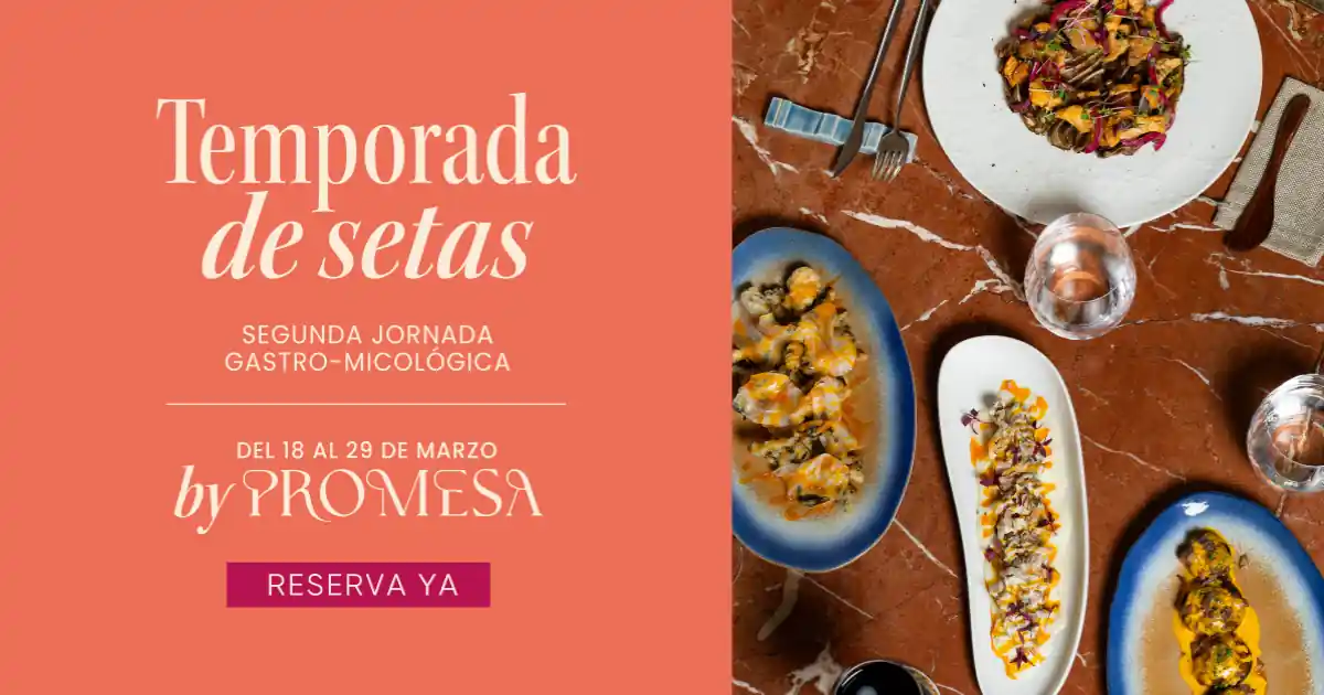 temporada de setas restaurante promesa malaga 2026