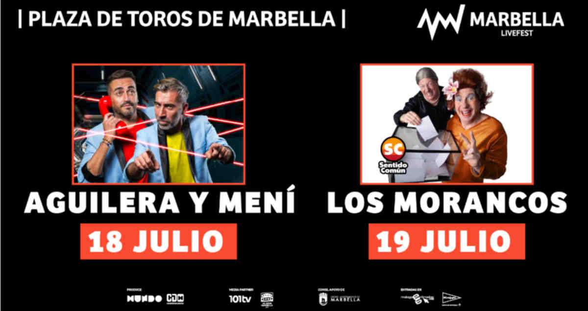 MARBELLA LIVEFEST PRIMEROS CONFIRAMDOS 2026