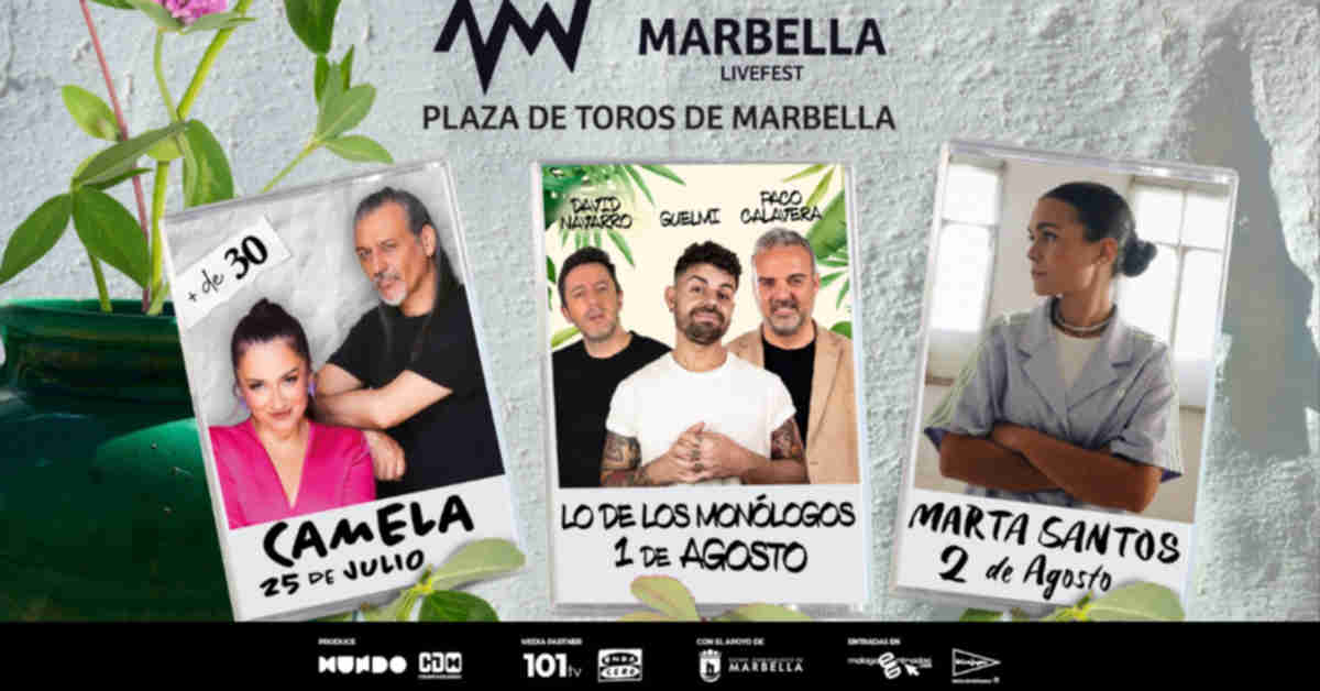 PROGRAMA MARBELLA LIVEFEST 2025