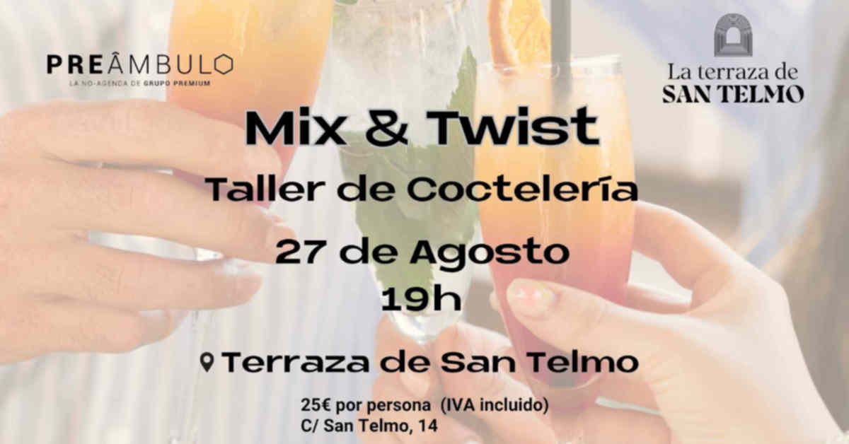 taller cocteleria terraza san telmo