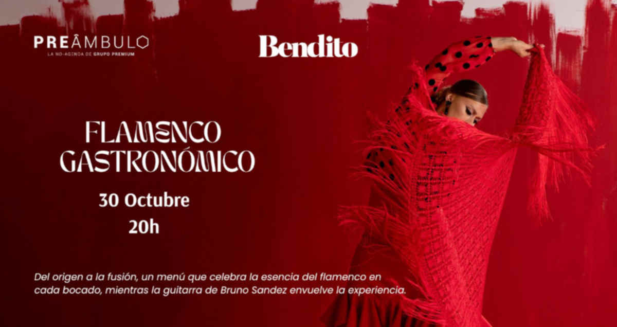 flamenco gastronomico bendito malaga octubre 25