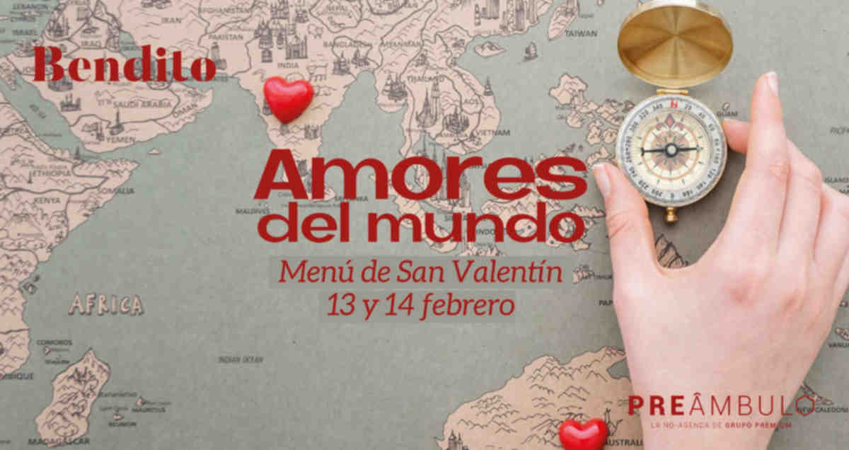 menu san valentin malaga restaurante bendito 2026