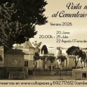 visita nocturna cementerio san miguel cultopia verano 2026
