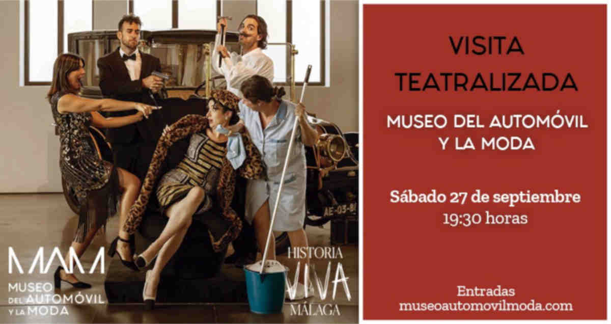visita teatralizada museo automovil septiembre 2025