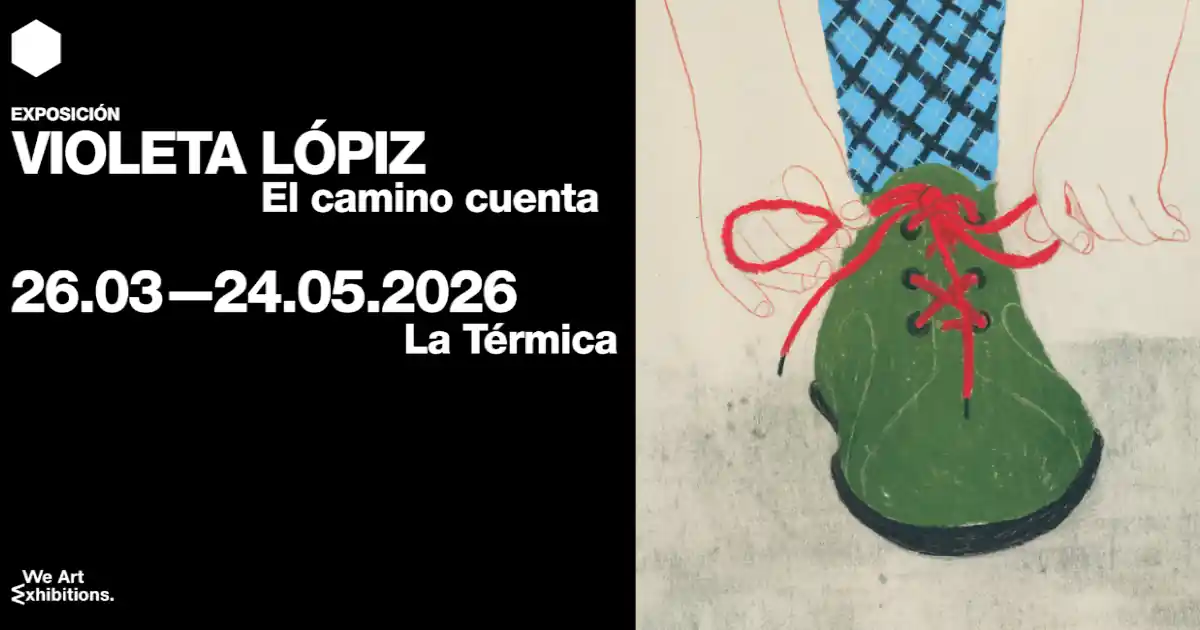 exposicion violeta lopiz termica malaga