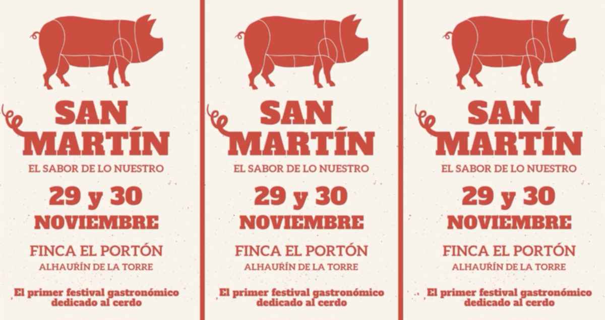 san martin fiesta del cerdo alhaurin de la torre 2025