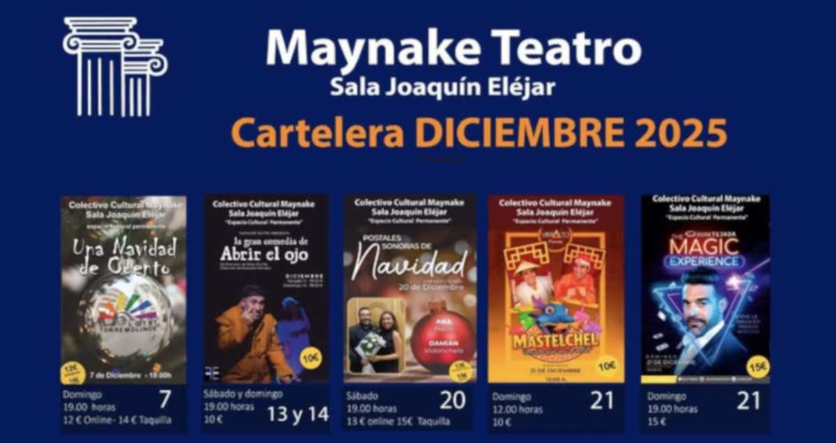 maynake diciembre 2025 programacion
