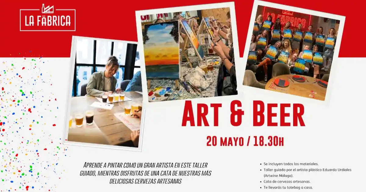 ART BEER EVENTO FABRICA CRUZCAMPO MALAGA MAYO 2026
