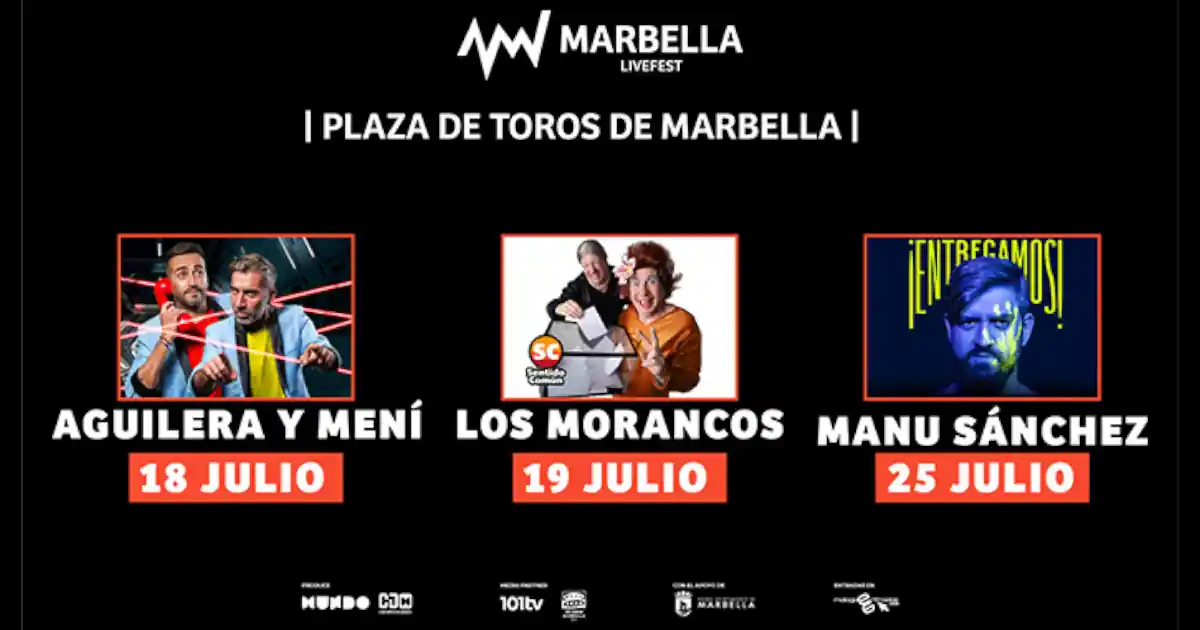 PROGRAMA LIVE FEST MARBELLA 2026 CONFIRMADOS MARZO PROGRAMA LIVE FEST MARBELLA 2026 CONFIRMADOS MARZO