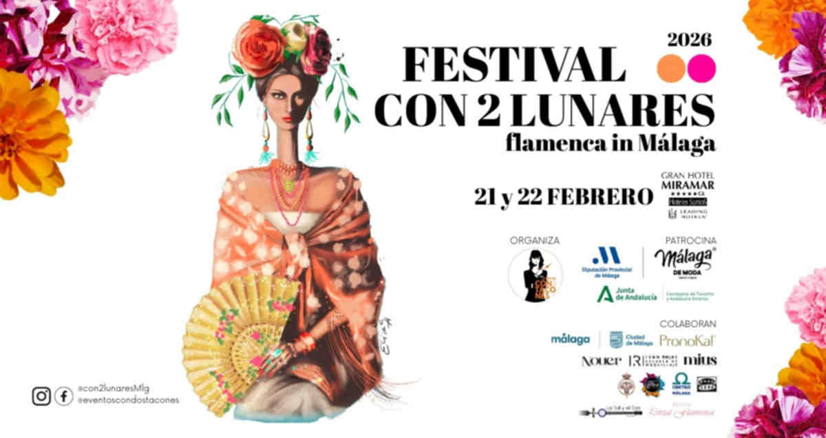 entradas y programa pasarela flamenca con 2 lunares malaga 20'26 entradas y programa pasarela flamenca con 2 lunares malaga 20'26