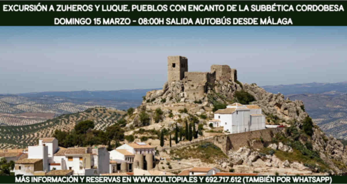 EXCURSION ZUHERO CULTOPIA FEBRERO 2026