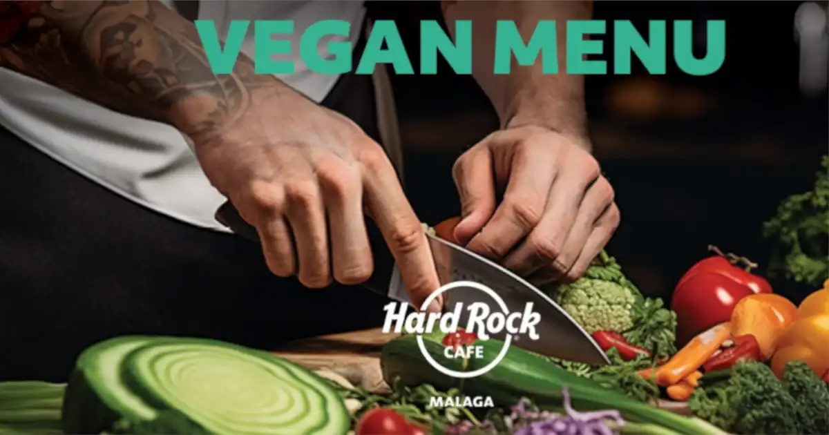 menu vegano hard rock cafe malaga