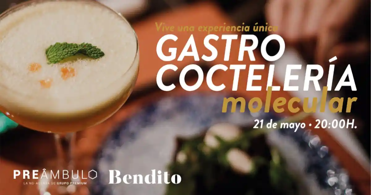 COCTELERIA EVENTO RESTAURANTE BENDITO MALAGA MAYO 2026