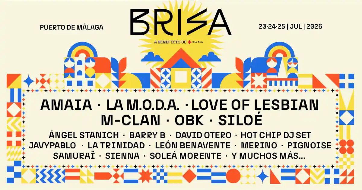 entradas y programa brisa festival 2026 malaga programa entradas brisa festival 2026 malaga