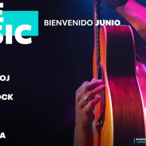 programa musica en vivo hrc junio 2026