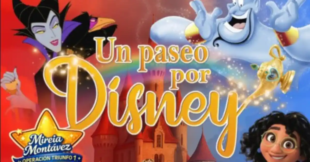 un paseo por disney musical PROGRAMA Y ENTRADAS malaga 2026